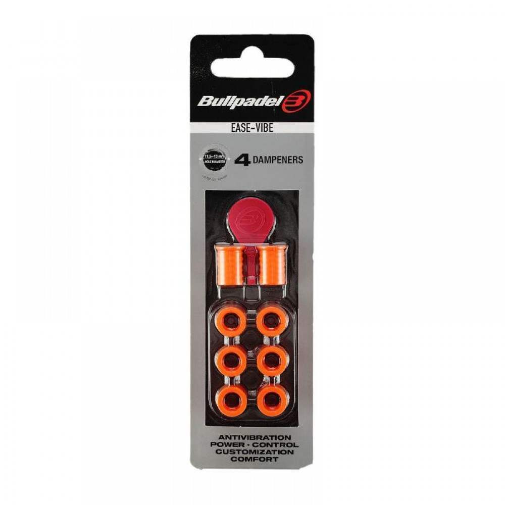 Bullpadel Ease Vibe Orange Antivibrator