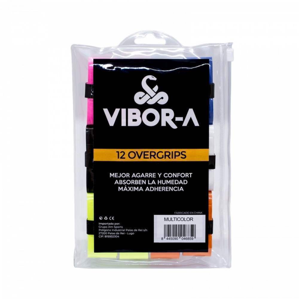 Bolsa Vibora Liso Multicolor 12 Overgrips - Barata Oferta Outlet