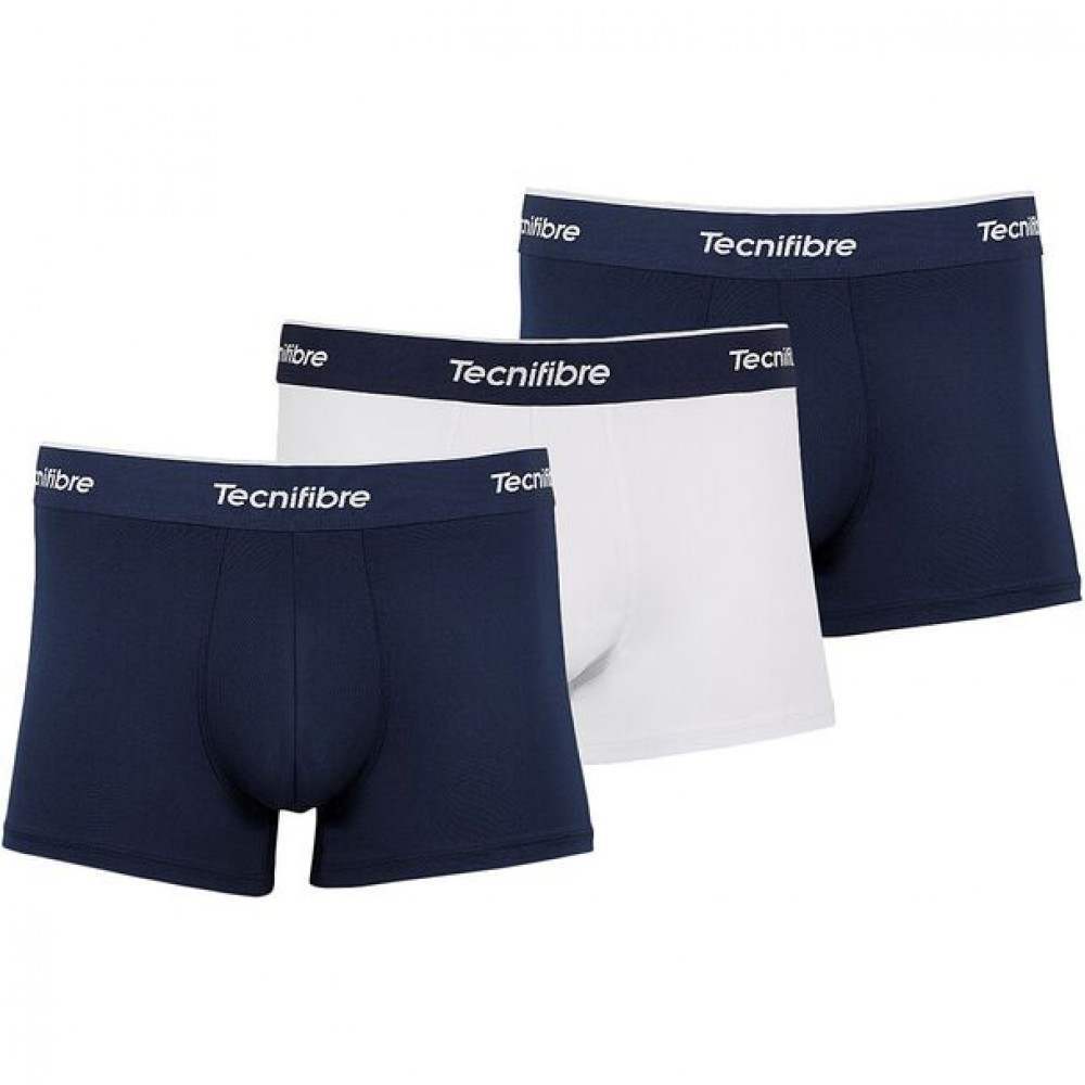 Boxers Tecnifibre Marine Blanc 3 Unites