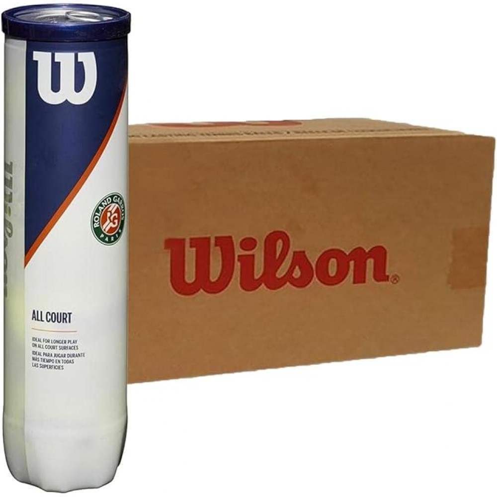 Box 72 Balls - 18 Pots of 4 Units - Wilson Roland Garros