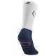 Babolat Juan Lebron Mid Calf White Blue Socks 1 Pair