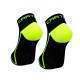 Cartri Trajan Crew Noir Jaune Chaussettes 1 Paire