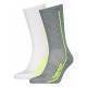 Head Performance Chaussettes Crew Blanc Lime Gris 2 Paires