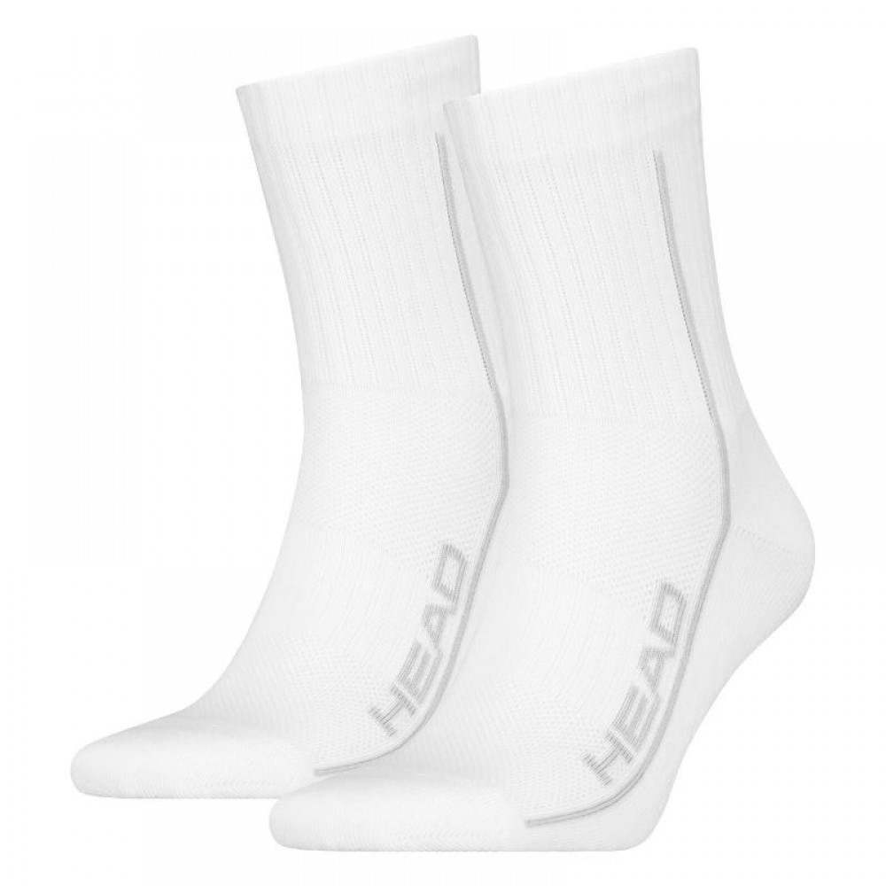 Calcetines Head Performance Short Crew Blanco 2 Pares