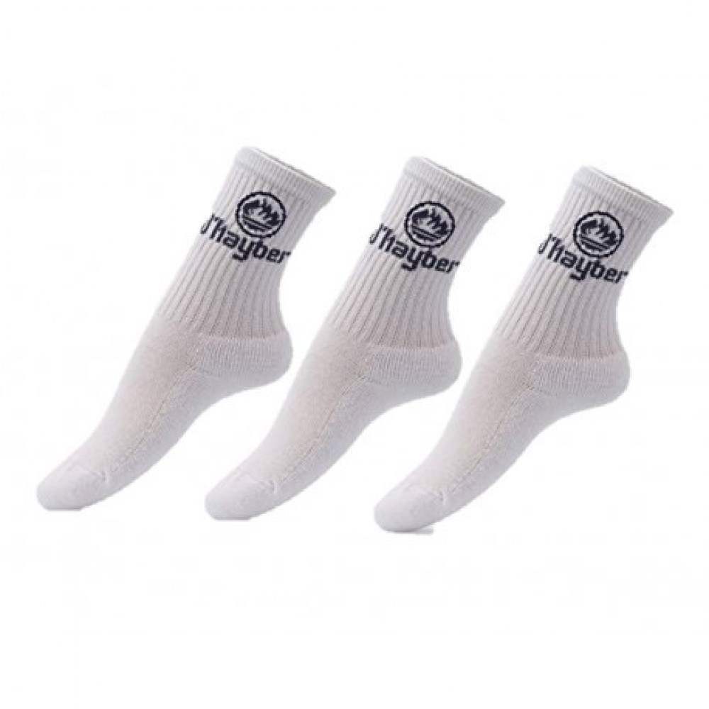 Calcetines JHayber Crew Blanco 3 Pares - Barata Oferta Outlet