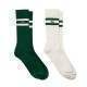 Lacoste High Cut Socks White Green