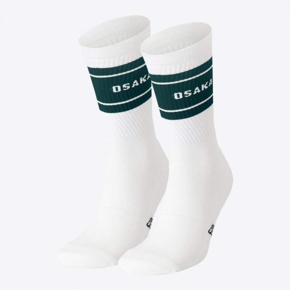 Calcetines Osaka Colourway Verde Pino Blanco 2 Pares - Barata Oferta Outlet