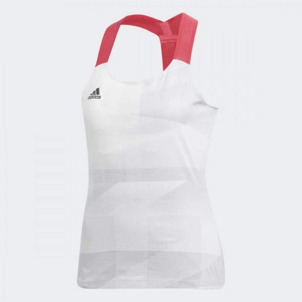 Camiseta Adidas Olymp Heat Ready Blanco - Barata Oferta Outlet