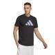 Camiseta Adidas Tennis AO Graphic Negro