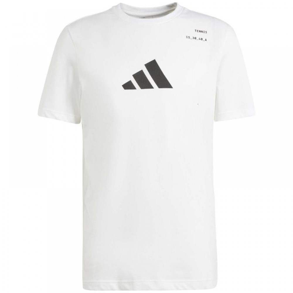 Adidas Tennis Categorie Graphic T-shirt blanc