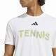 Adidas Tennis Graphic White T-Shirt