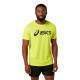 Asics Core Fluorescent Yellow Performance Black T-shirt