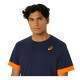 Asics Court Midnight Blue Orange T-Shirt