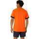 Asics Court Orange Midnight Blue T-shirt