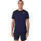 T-shirt Asics Court Stripe Marine Noir