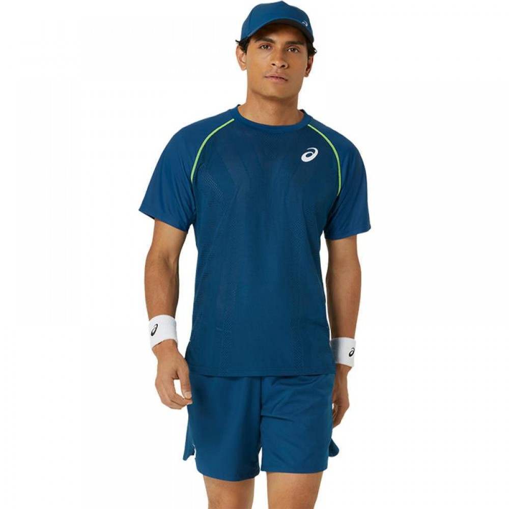 Asics Match Blue Mako T-Shirt