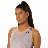 Camiseta Asics Match Rosa Mujer