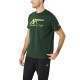 Asics Tiger Green Forest Yellow T-Shirt