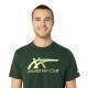 Asics Tiger Green Forest Yellow T-Shirt