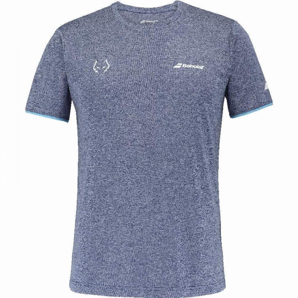 Camiseta Babolat Juan Lebron Azul Blanco