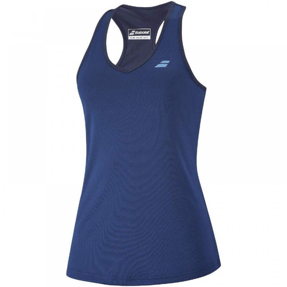 Camiseta Babolat Play Estate Azul - Barata Oferta Outlet