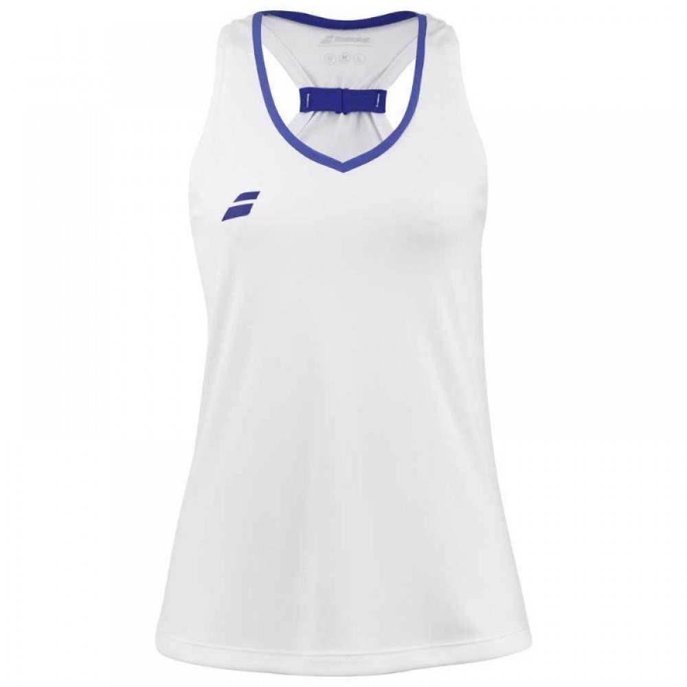 Babolat T-shirt haut blanc pour femme