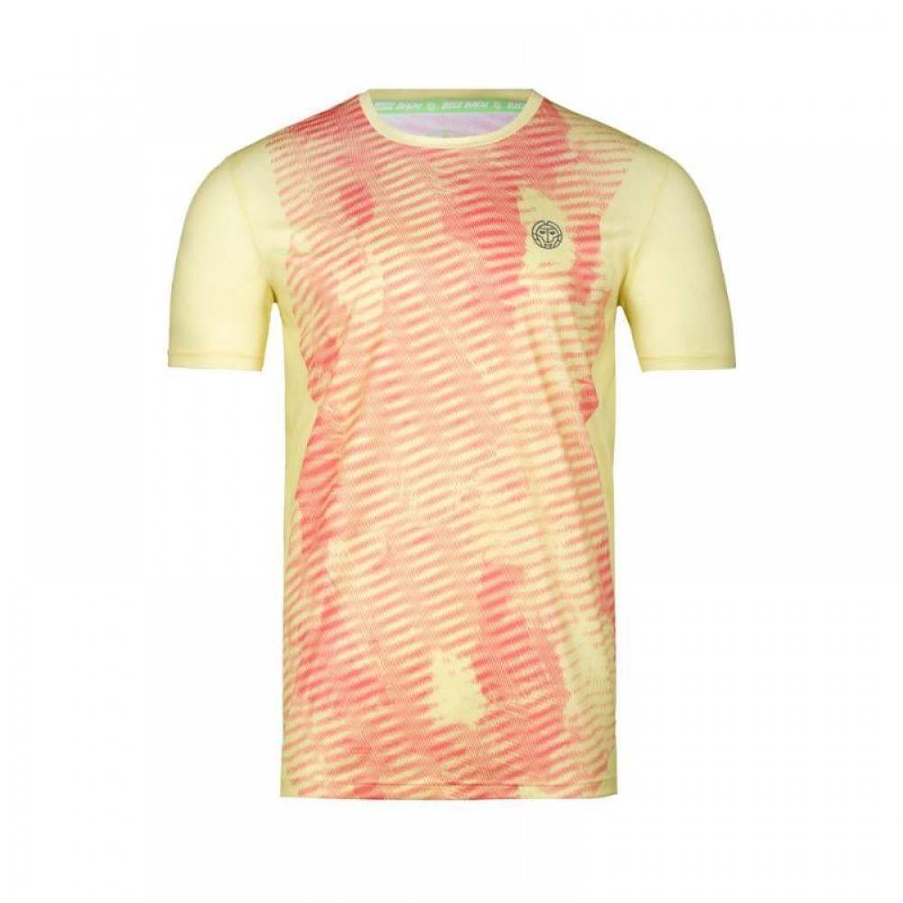 Camiseta Bidi Badu Hawi Amarillo Claro Coral - Barata Oferta Outlet