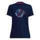 Bidi Badu New York Chill Dark Blue Red Women''s T-Shirt