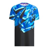 Camiseta Bidi Badu Spike Gris Oscuro Azul