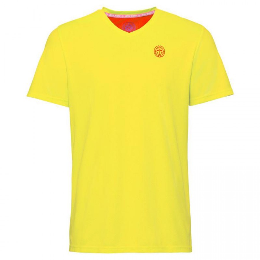 Bidi Badu Ted T-shirt rouge neon jaune