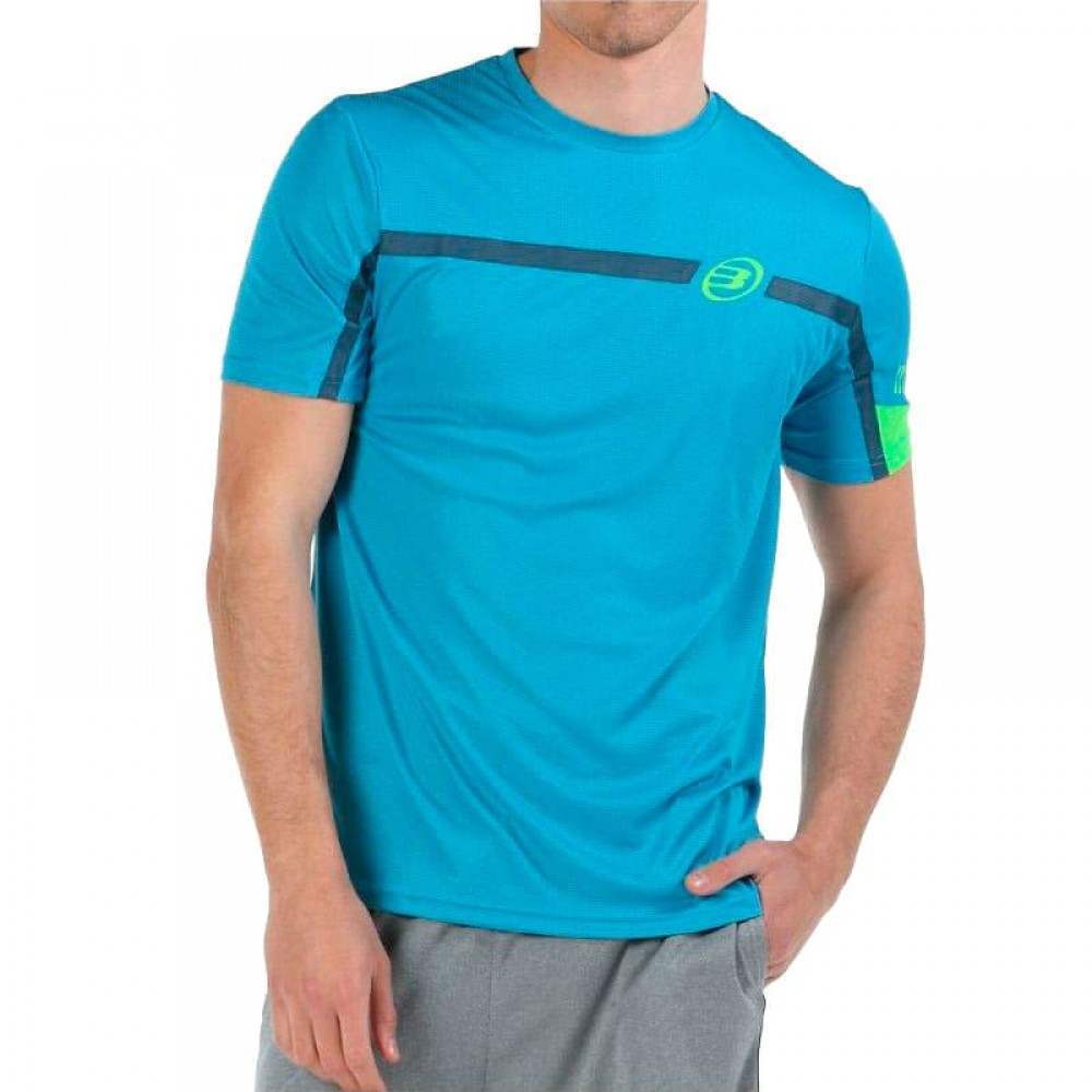 Camiseta Bullpadel Camila Cyan - Barata Oferta Outlet