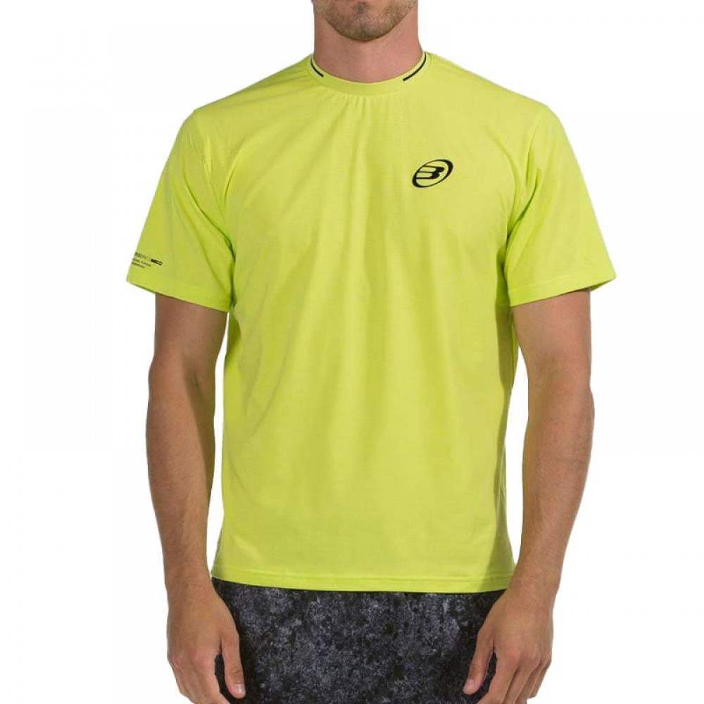 Camiseta Bullpadel Manex Limon Fluor Vigore - Barata Oferta Outlet