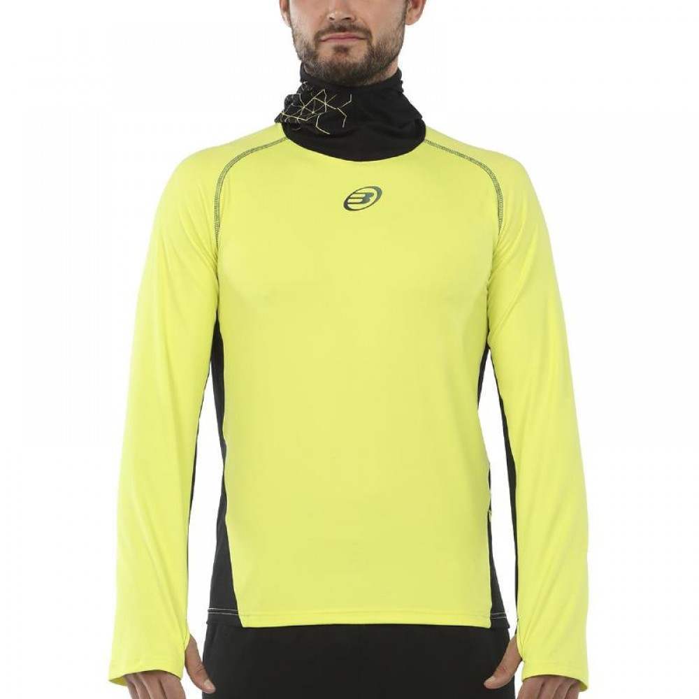 Camiseta Bullpadel Ugena Amarillo Azufre Fluor - Barata Oferta Outlet