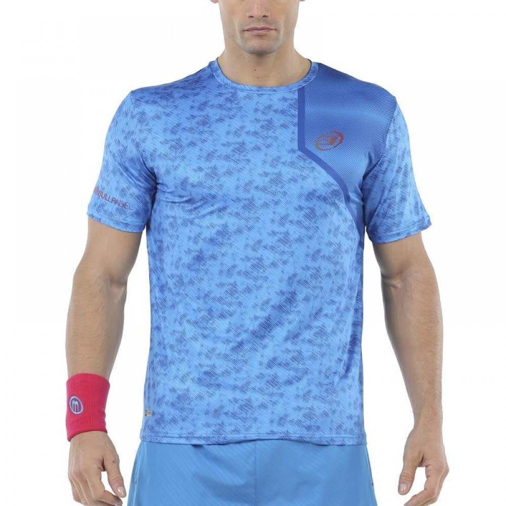 Camiseta Bullpadel Uriarte Azul Intenso - Barata Oferta Outlet