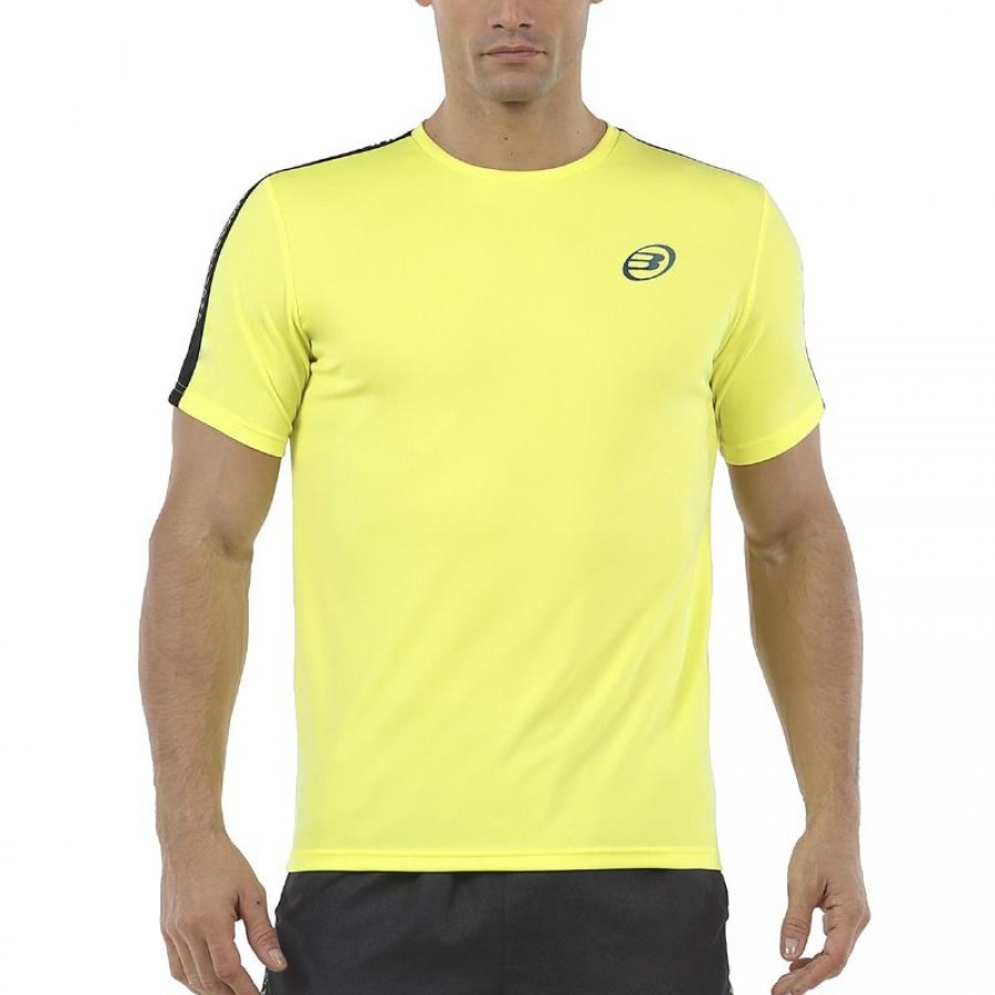 Camiseta Bullpadel Urkita Amarillo Azufre Fluor