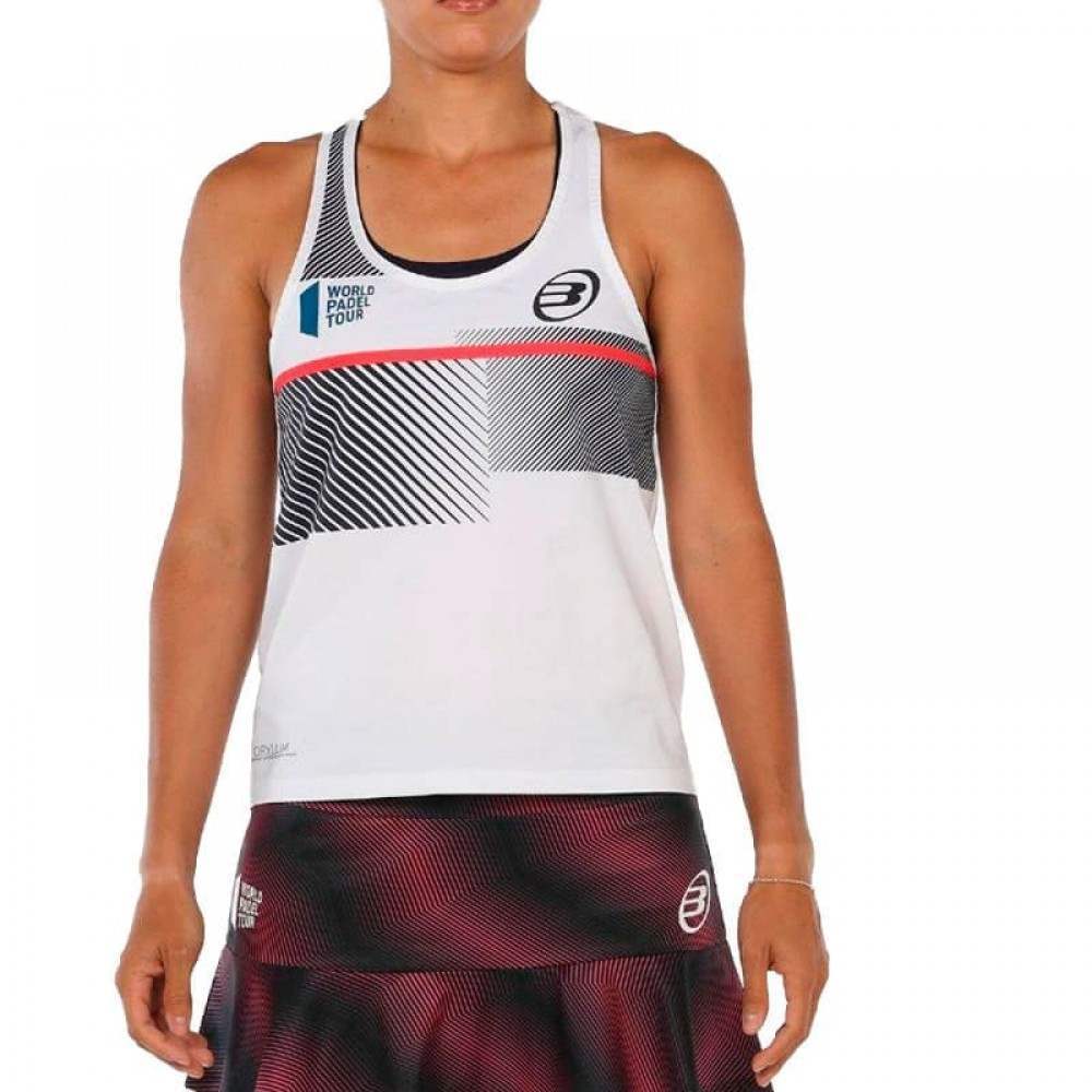 Camiseta Bullpadel WPT Rufran Blanco - Barata Oferta Outlet