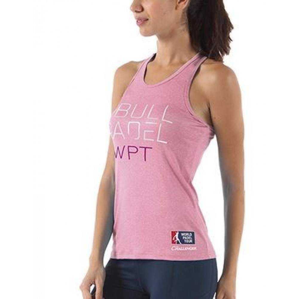 Camiseta Zamar Tirantes Rosa Vigore Bullpadel - Barata Oferta Outlet