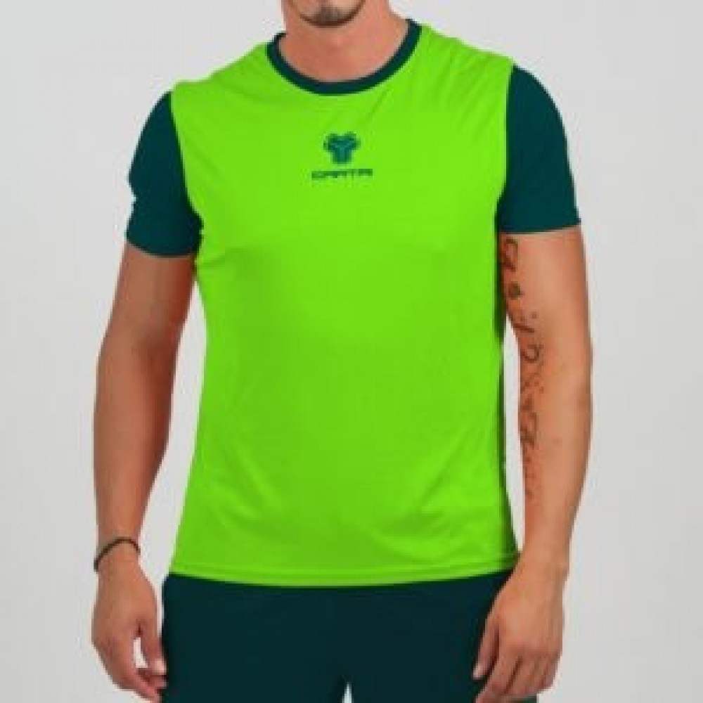 Camiseta Cartri Coach 3.0 Fluor Petroleo Junior - Barata Oferta Outlet