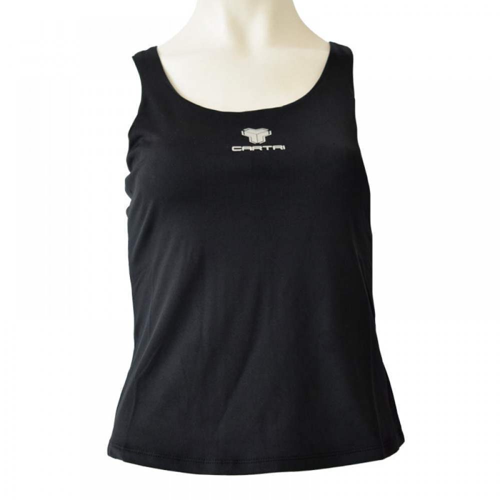 Camiseta Cartri Coach Vest 3.0 Negro Plata - Barata Oferta Outlet