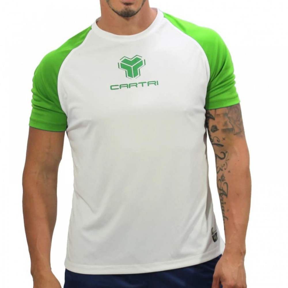 Cartri Match T-shirt Fluor White