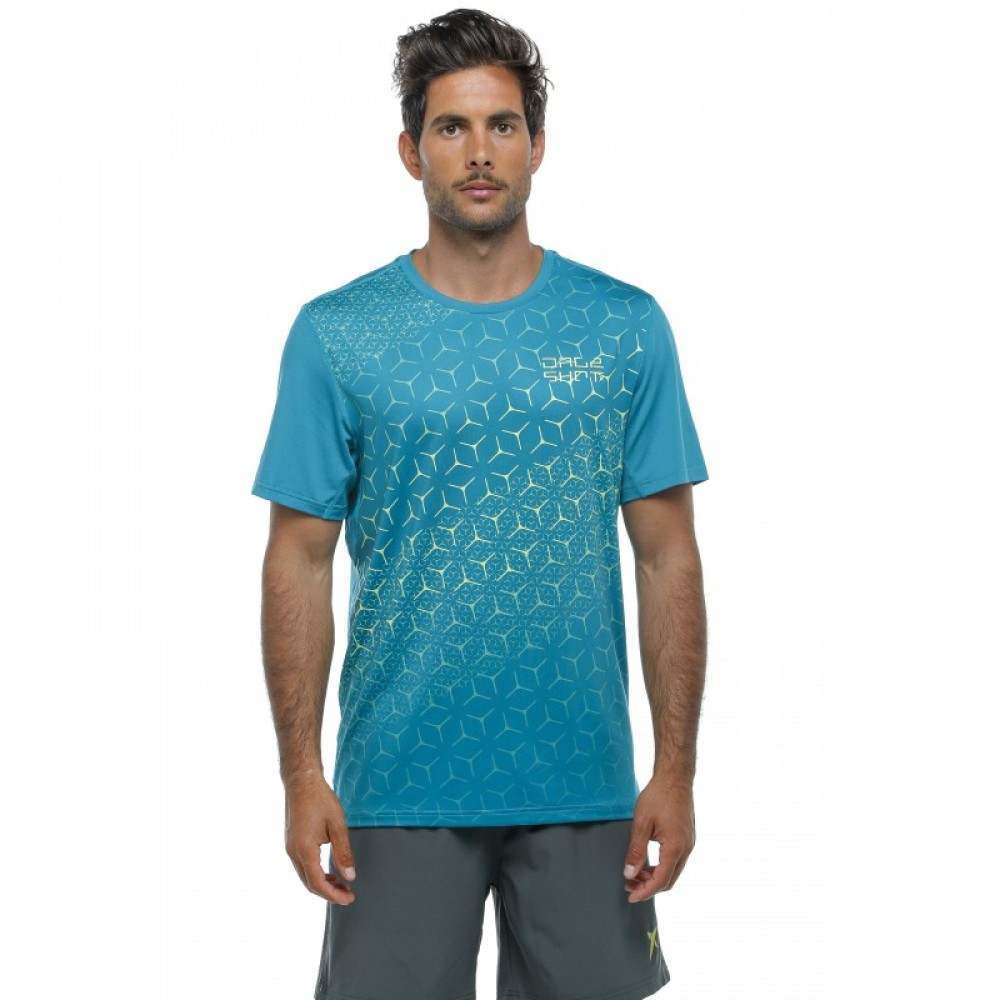 Camiseta Drop Shot Drac Print Verde - Barata Oferta Outlet