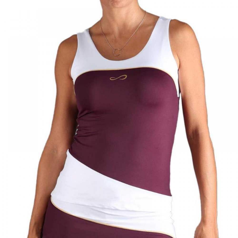 Camiseta Courbe sans fin Purpura