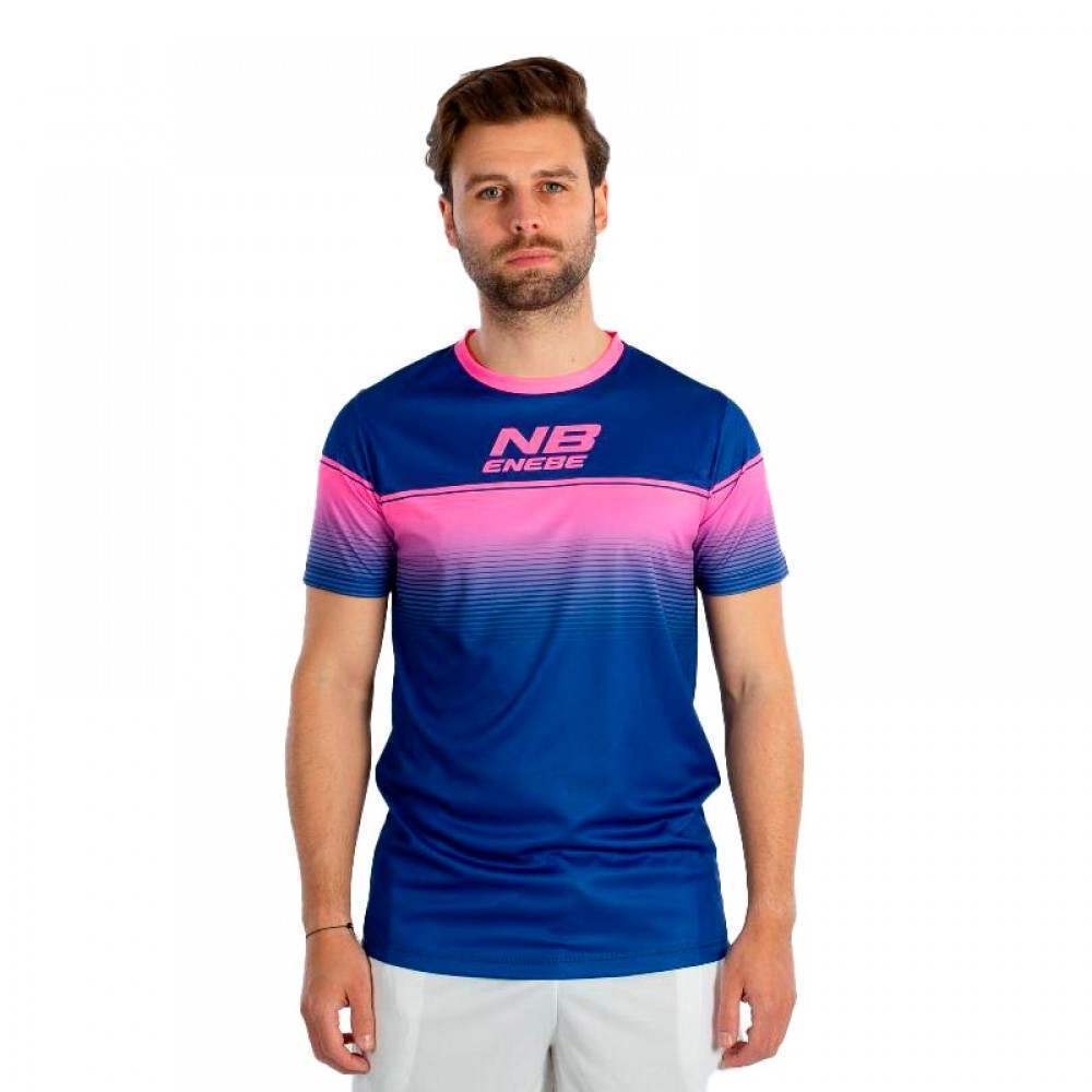 Camiseta Enebe Lob Marino Rosa - Barata Oferta Outlet