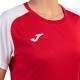 Camiseta Joma Academy IV Rojo Blanco Mujer