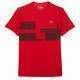 Lacoste Novak Djokovic Ultra Dry T-Shirt Burgundy Red