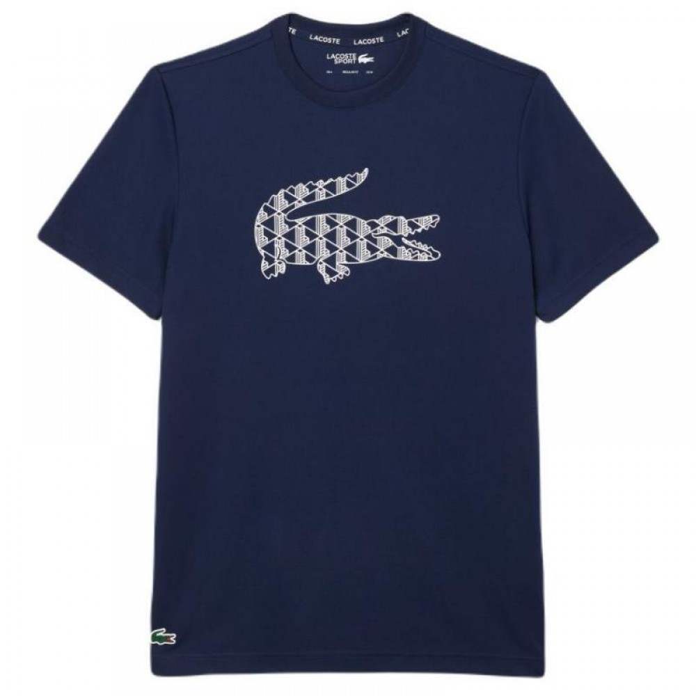 Lacoste Pique Navy Blue T-Shirt