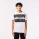 Lacoste Sport Logo Blanco Black T-Shirt