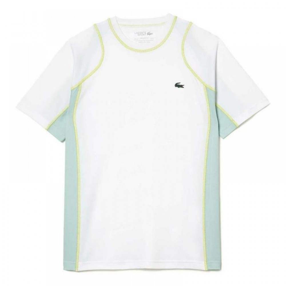 Camiseta Lacoste Sport Pique Blanco - Barata Oferta Outlet