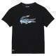 Lacoste Sport Dot Black T-Shirt