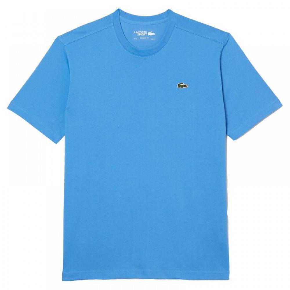 Camiseta Lacoste Sport Regular Fit Azul - Barata Oferta Outlet